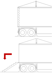 Fig. 13 Access with stairs