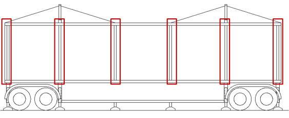 Fig. 17 Section of the open module