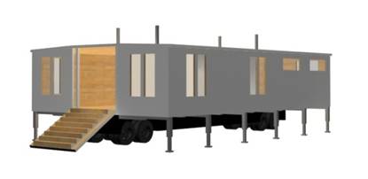 Fig. 02 Module TRESpuntoCERO opened